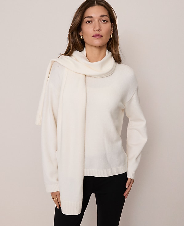 Weekend Scarf Sweater