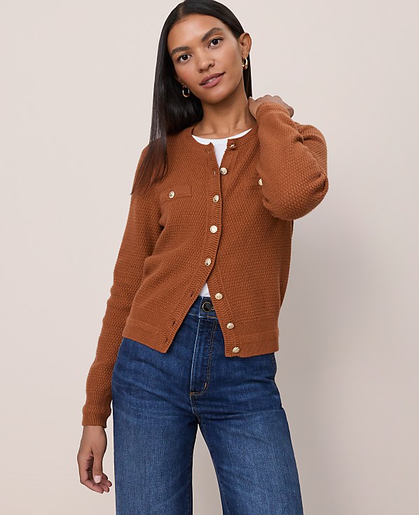 Textured Cardigan