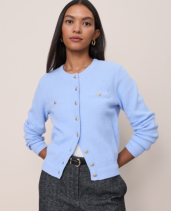 Textured Cardigan
