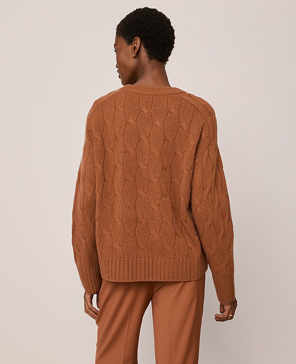 Cashmere Cable Sweater