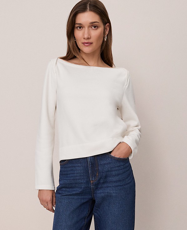 Weekend Boatneck Top