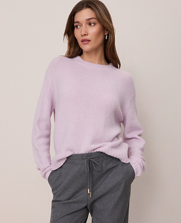 Weekend Cozy Crew Neck Sweater