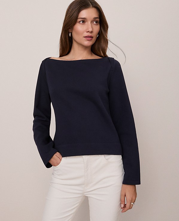 Weekend Boatneck Top