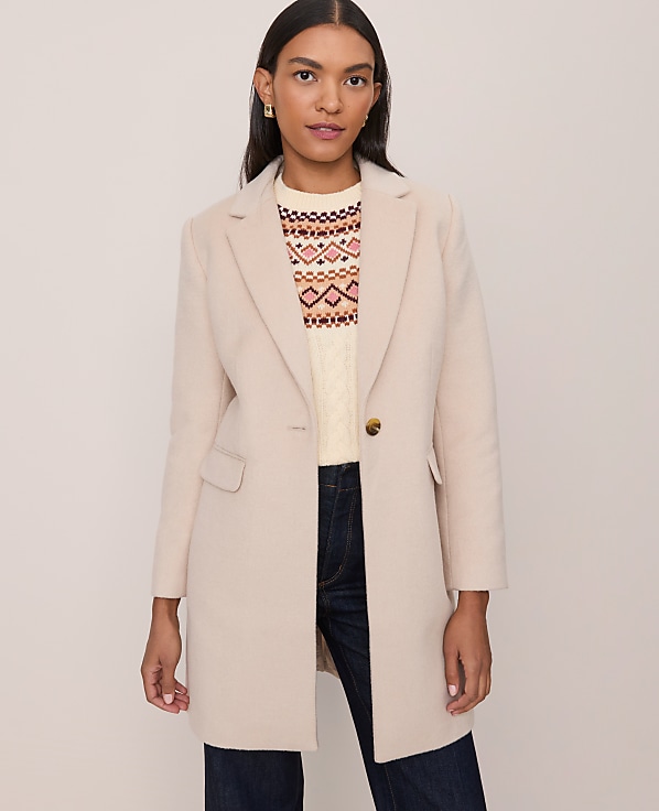 Petite Chesterfield Coat