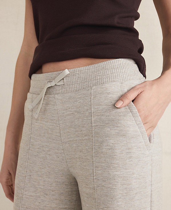 Haven Well Within Tencel Fleece Wide Leg Pintuck Pants