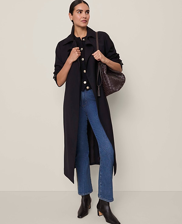Petite Modern Trench Coat