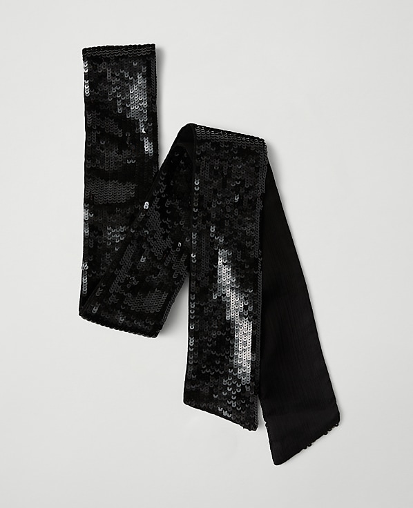 Skinny Sequin Scarf