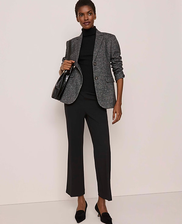 The Side Zip Flare Pant