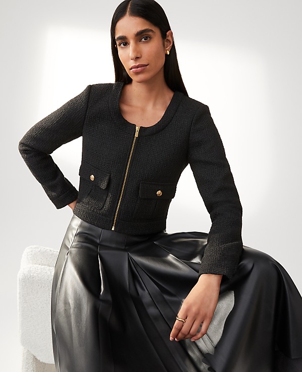 Tweed Cropped Jacket