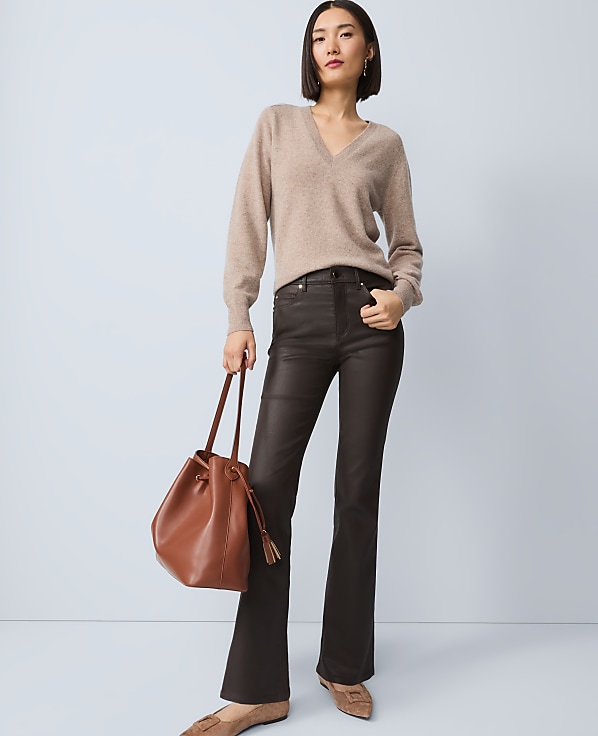 The Petite Coated Boot Jean