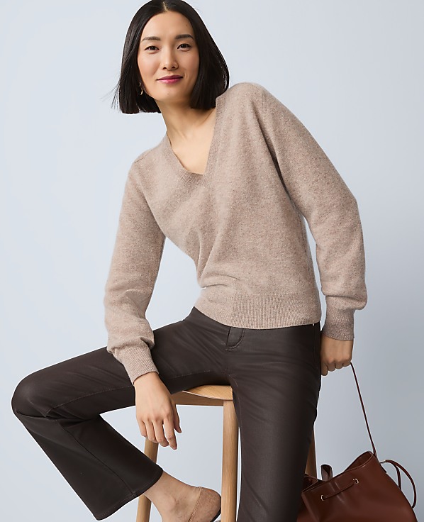 Cashmere V-Neck Sweater