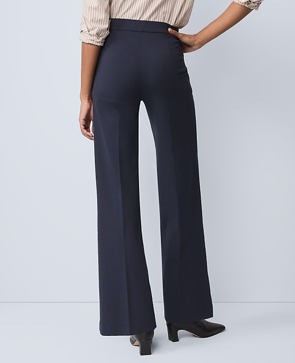 Weekend Easy Perfect Wide-Leg Pant in Ponte
