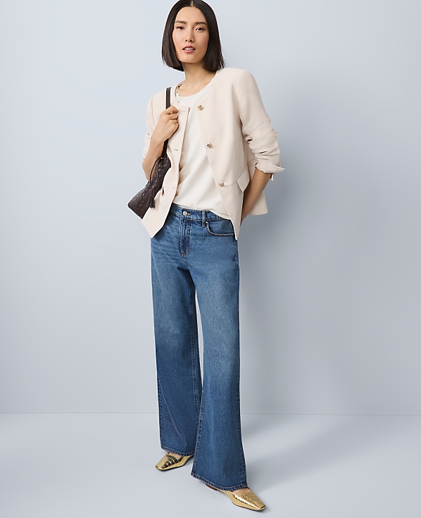 Petite Split Hem Jacket