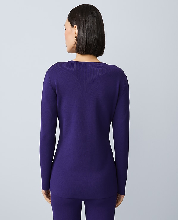 Crew Neck Cardigan