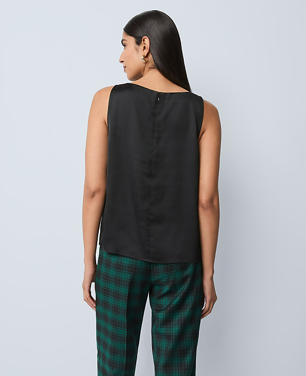 Satin Tank Top