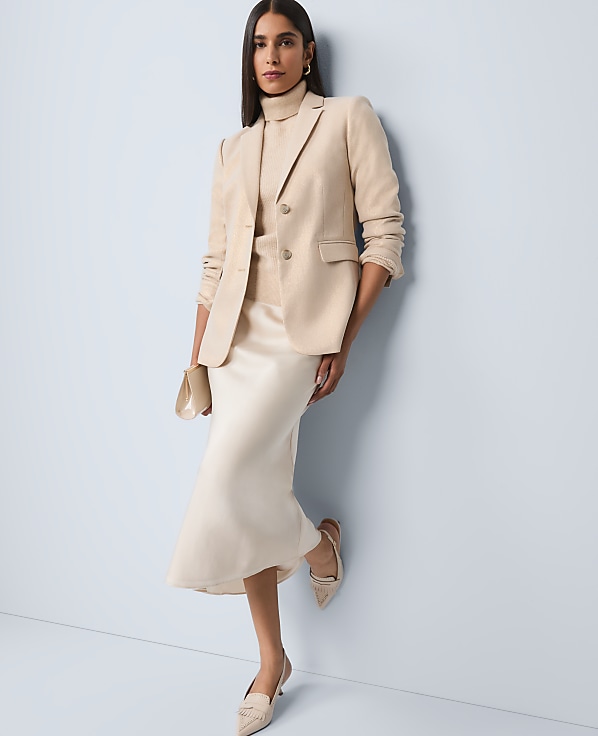 The Greenwich Blazer in Metallic Jacquard
