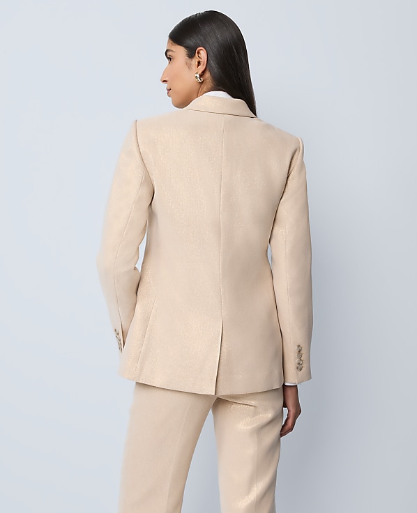 The Greenwich Blazer in Metallic Jacquard