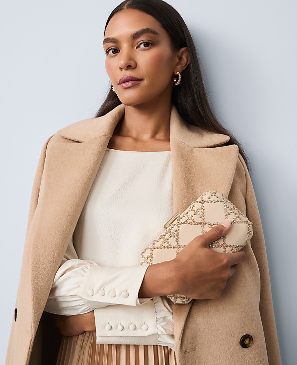 Satin Boat Neck Popover