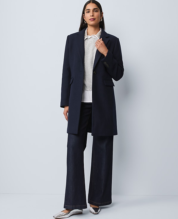 Petite Chesterfield Coat