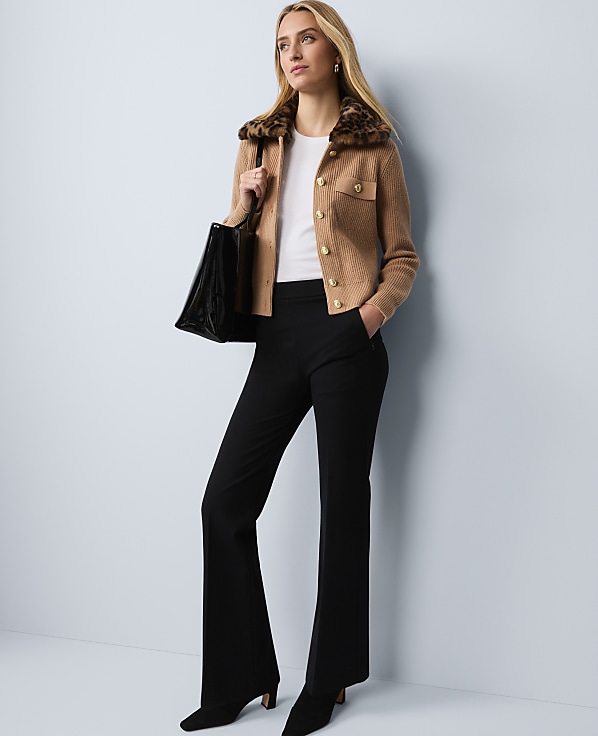 Weekend  Flare Pant in Ponte