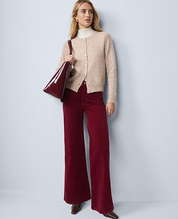 Weekend Wide-Leg Corduroy Pant