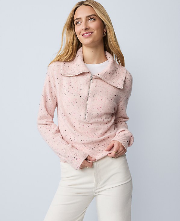 Weekend Half-Zip Sweater