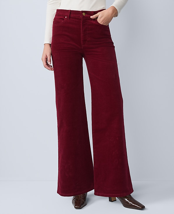 Weekend Wide-Leg Corduroy Pant