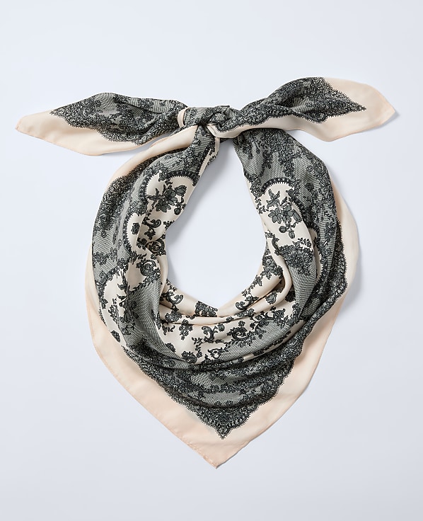 Printed Silk Scarf