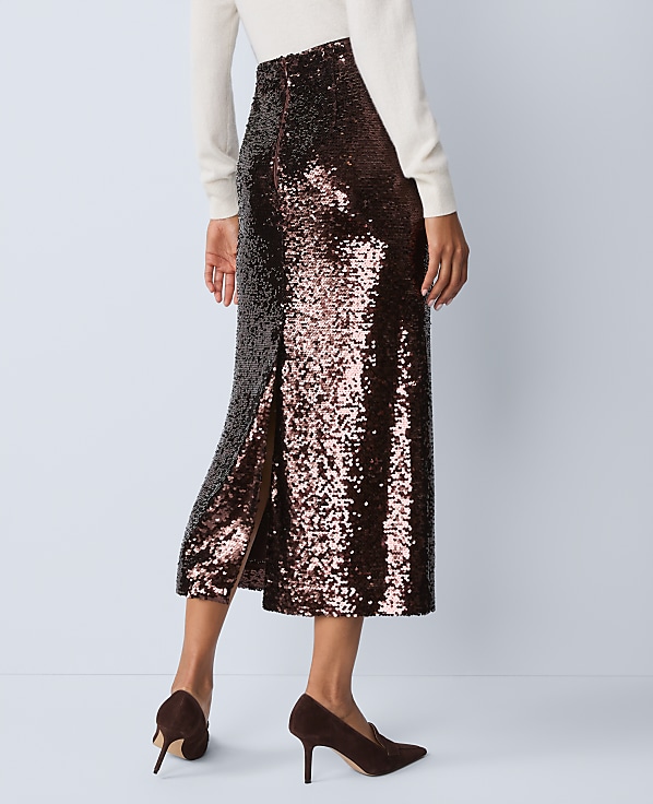 Studio Collection Sequin Pencil Skirt