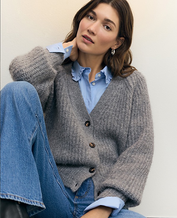 Weekend Cozy Ribbed Cardigan