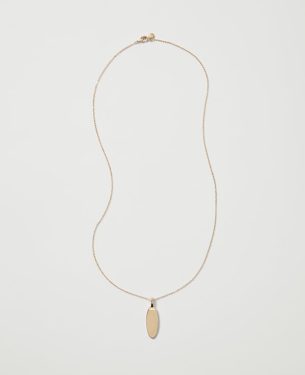 Metal Pendant Necklace