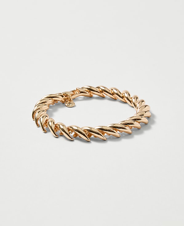Twisted Metal Link Bracelet