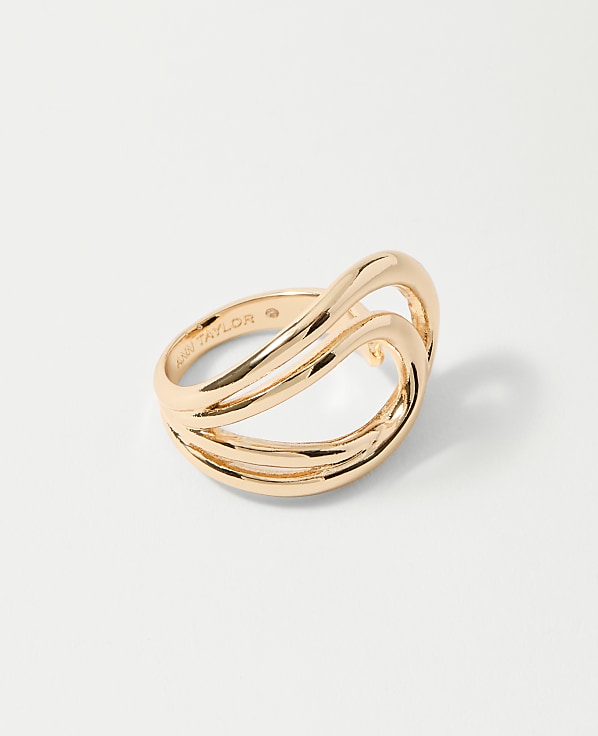 Metal Double Loop Ring