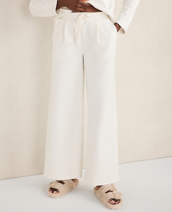 Haven Well Within Soft-Brushed Fleece Wide Leg Pants