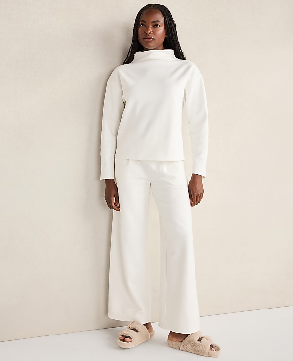 Haven Well Within Soft-Brushed Fleece Wide Leg Pants