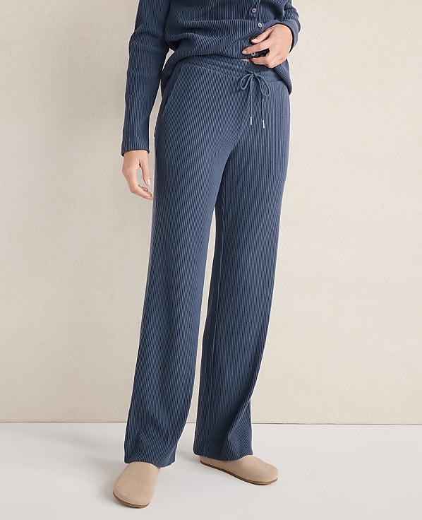 Haven Well Within Ottoman Rib Straight Leg Pants
