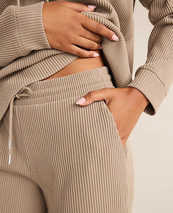 Haven Well Within Ottoman Rib Straight Leg Pants