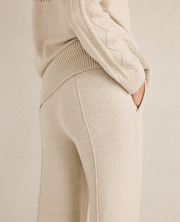 POLYLANA PINTUCK WIDE LEG