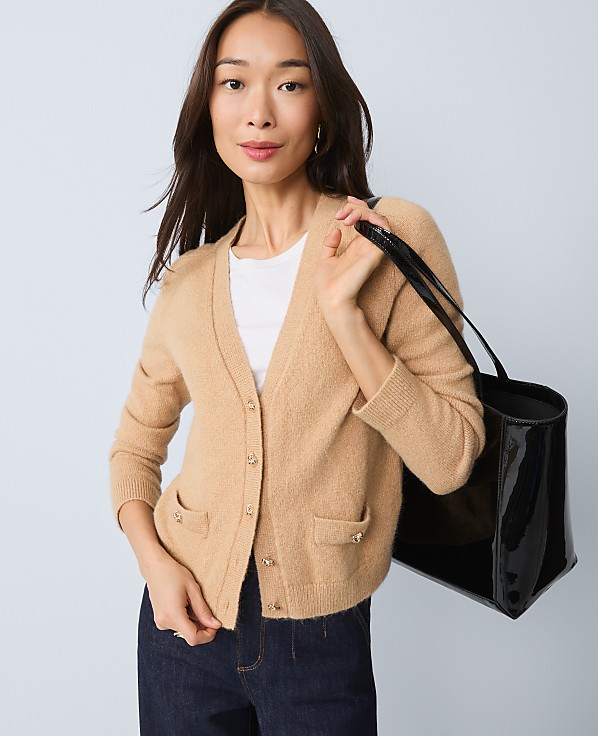 V-Neck Cardigan