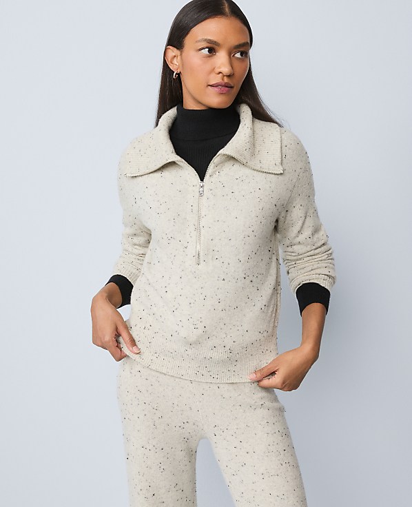 Weekend Half-Zip Sweater
