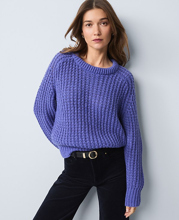 Weekend Cozy Crew Neck Sweater