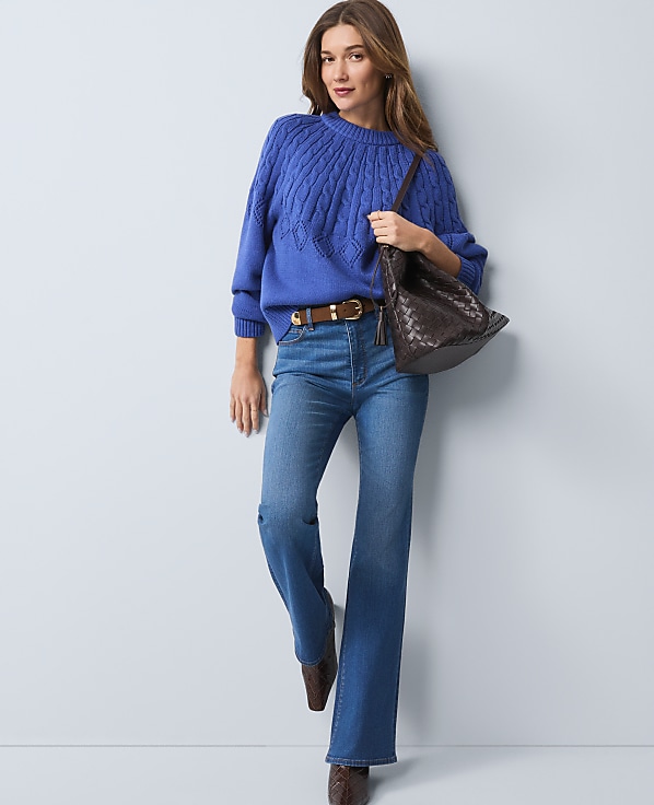 Weekend Mixed Stitch Sweater