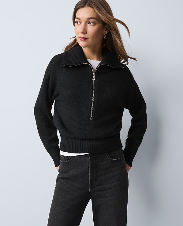 Weekend Half-Zip Sweater