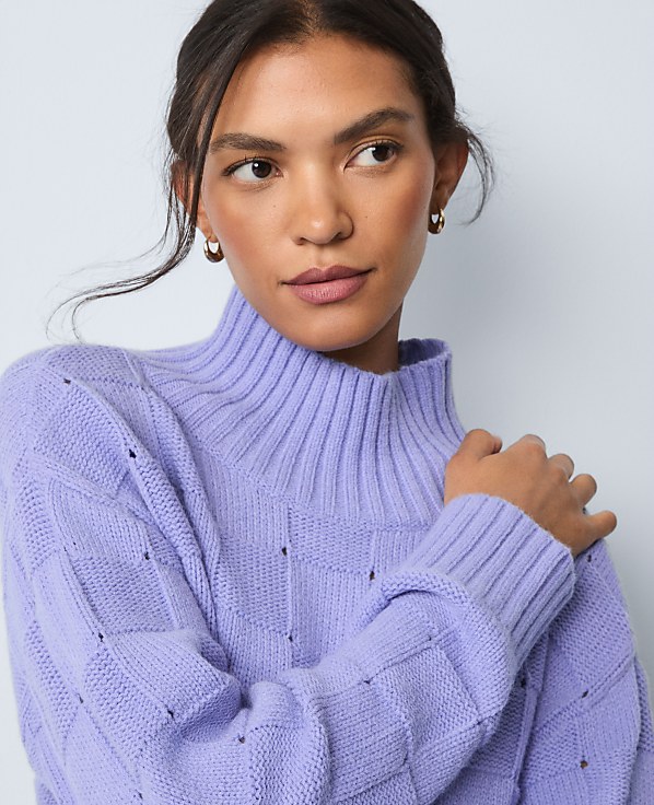 Weekend Textured Turtleneck Sweater