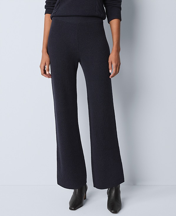 Weekend Collection Waffle Sweater Pant