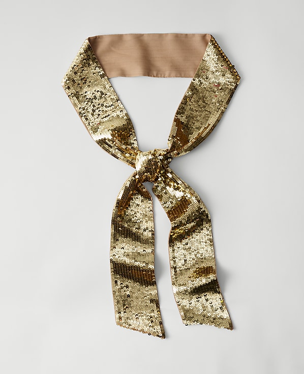 Skinny Sequin Scarf