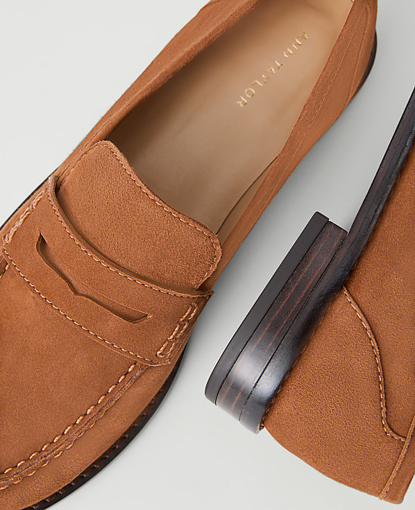 Weekend Suede Penny Loafer