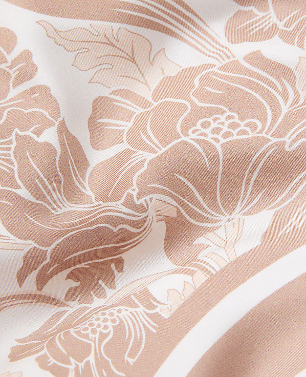 Floral Oversized Silk Scarf