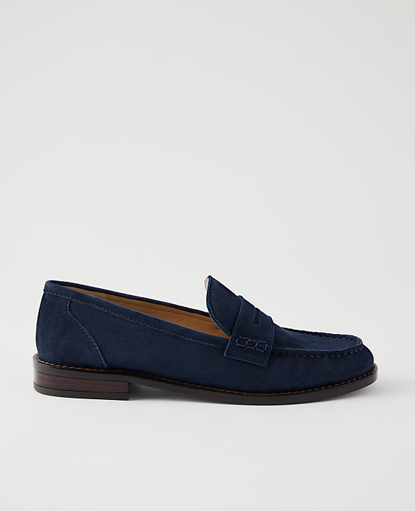 Weekend Suede Penny Loafer