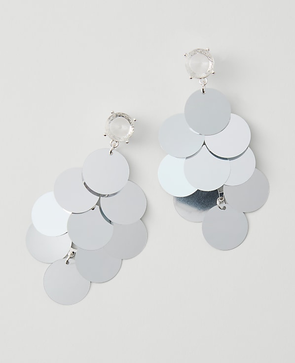Sequin Drop Earrings